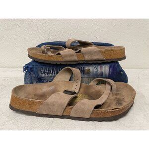 Birkenstock Mayari Toe-Loop Comfort Sandal Gray Taupe Men's Size 13